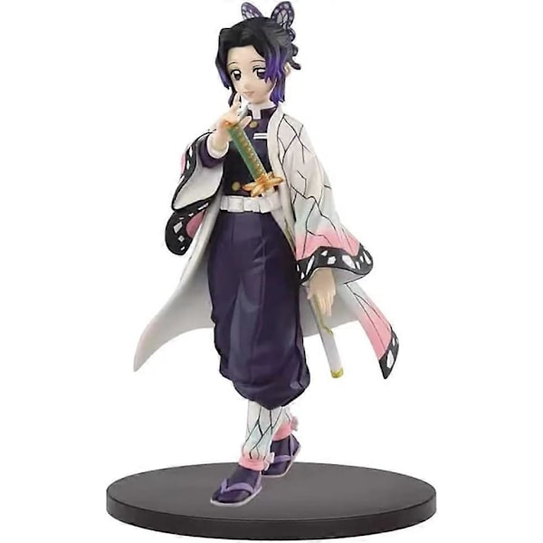 Demon Slayer, PVC-figur för skrivbord, tårtdekoration (Kochou Shinobu)