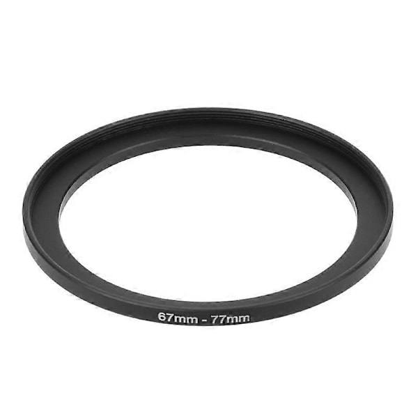 67mm till 77mm Metall Steg-Upp Ringar Objektivadapter Filter Kameraverktyg Tillbehör Ny