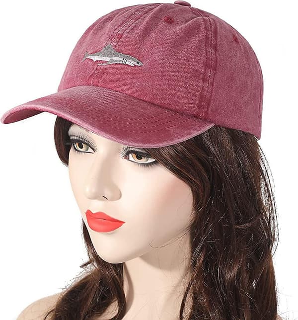 Justerbar Bomulds Baseball Kasket Hat Mode Broderet