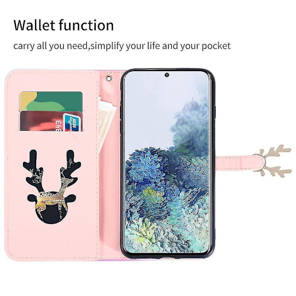 Etui til Samsung Galaxy S20 Plus Hjorte Designer Mønster Læder Cover