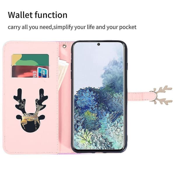 Fodral för Samsung Galaxy S20 Plus Hjortsdesign Mönster Läderfodral