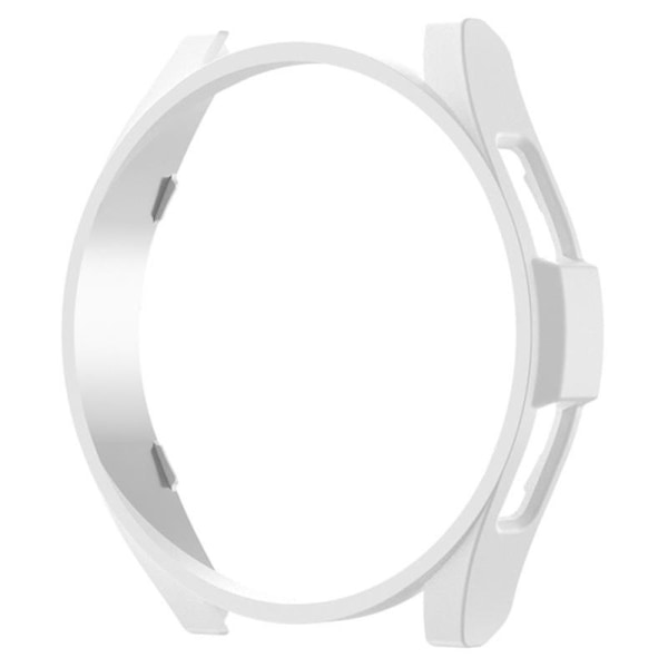 Antikollision matt watch för Samsung Galaxy Watch6 44mm, ihålig skyddsram för PC White