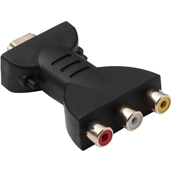 Ouken HDMI til 3 RCA Adapter Bærbar Mini HDMI til AV Rød Hvid Gul HDMI til AV Konverter