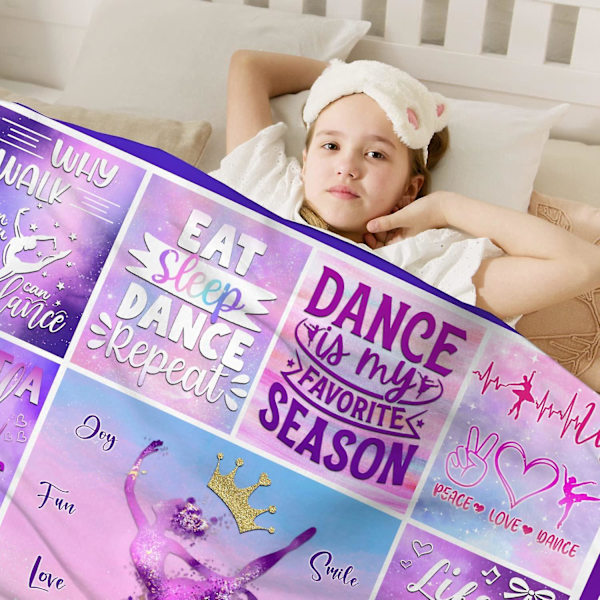 Ultra Blødt Danse Tæppe - Perfekt Gave Til Danseelskere