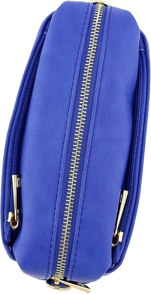 Zip Liten Crossbody Veske Dark blue
