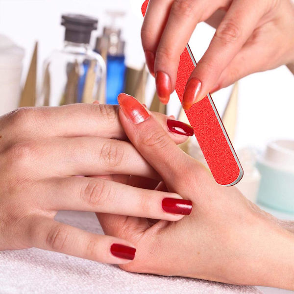 10 st dubbelsidiga nagelfilar i smärgel Emery Board Manikyr Pedikyrverktyg style4