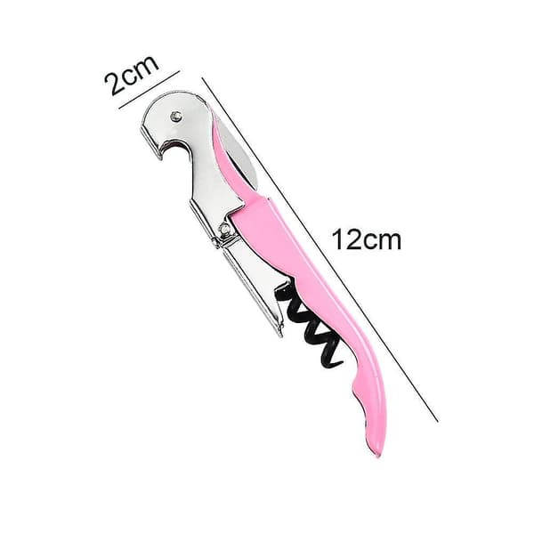 Cuteiridescen Vintrekker og Foliekutter, rustfritt stål bartilbehør pink