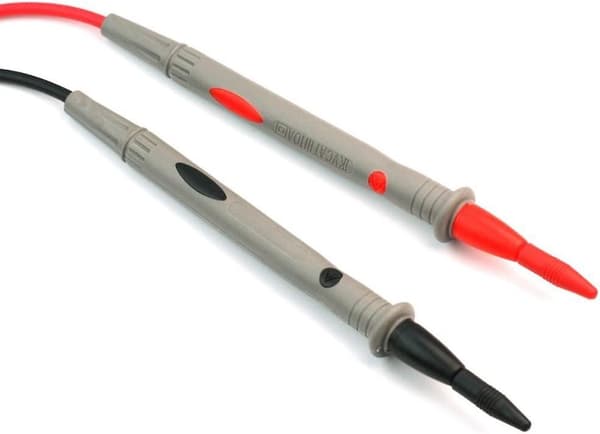 2 stk. Digital Multimeter Testledning Probe Kabel 1000v 10a