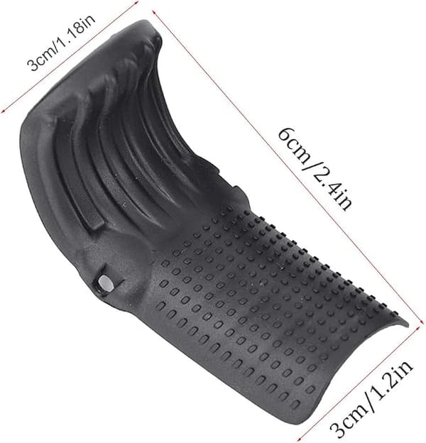 Grip Force Adapter, 2 stk. 6x3x3cm Plast Sklisikker Grip Force Adapter med 4 Plastpinner