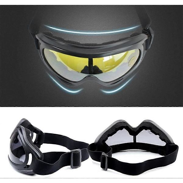 Skibriller, 2 stk (Farge, Transparent)
