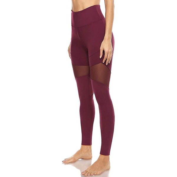 Mesh Leggings, ogenomskinliga Sport Leggings Leggings Med fickor För Sport Style 2