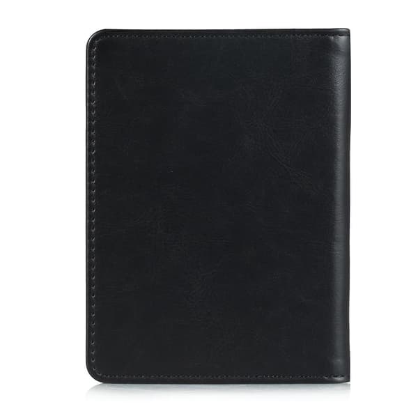 Multifunktionel PU Læder Bi-fold Wallet Cover Case Pas Holder