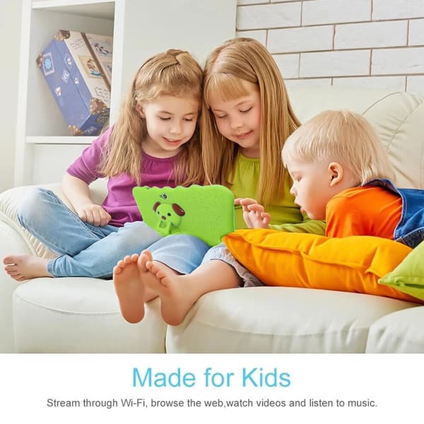 7\" Børne Tablet Android Tablet Pc 8 Gb Rom 1024 * 600 Opløsning Wifi Børne Tablet Pc Grøn