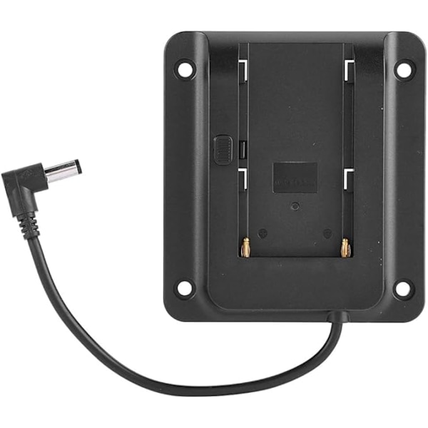 Batteriadapterkort, VESA-typ Kamerabatteriadapterplatta Batteritillbehör för Sony NP-F970 F550 F770 F970 F960 F750