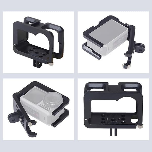 Aluminiumlegering Hus Hollow Frame Case Housing Shell til DJI Osmo Action
