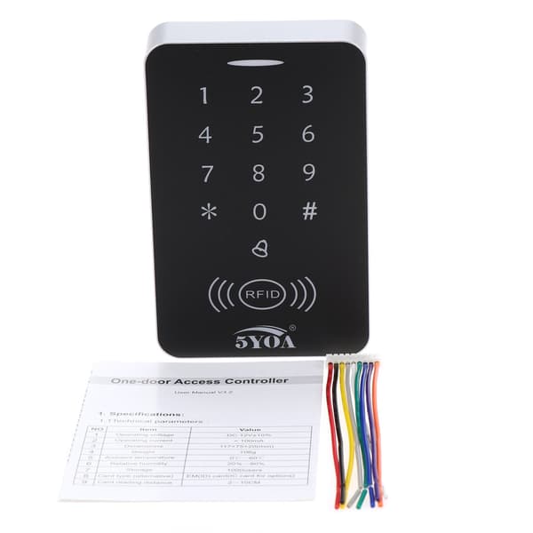 RFID Touch Metal Dörrkontrollsystem med Lösenord