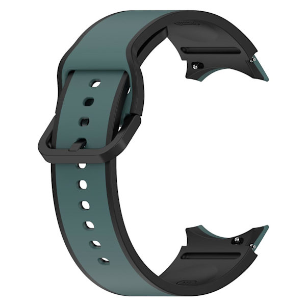 20 mm sportklockarmband för Galaxy Watch4/5/6 40 mm 44 mm/Watch6 Classic 43 mm 47 mm/Watch 5 Pro 45 mm Olive Green Black