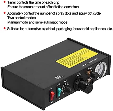 Semi-automatisk limdispenser maskine loddepasta controller limdråber lim flydende klæbemiddel dispenser timerstyret
