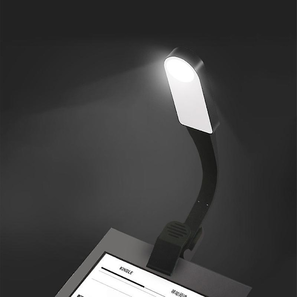 Leselys - Oppladbar Mini Boklampe Med Berøringssensor - 3 Lysstyrkemoduser Med Sammenleggbar Bærbar Clip-on Boklampe - 360 Fleksibel - Justerbar