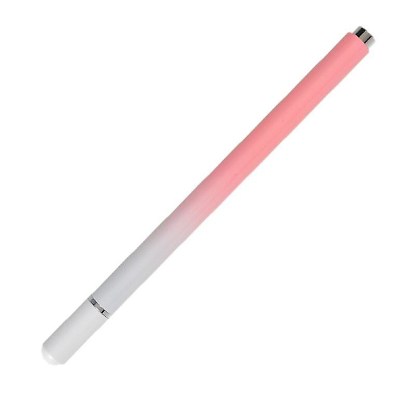 Gradient Passiv Stylus för Telefoner/Surfplattor Pekskärmar 2-i-1 Hög Precision Magnetisk Stylus Penna Pink