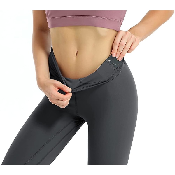 Mesh Leggings, ogenomskinliga Sport Leggings Leggings Med fickor För Sport Style 1