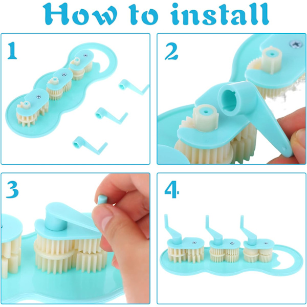 1 kpl Paper Crimper -rimpityökalu, Paper Slip Wave Shaper -työkalu paperin quilling-askarteluun, origami-askarteluun, tee-se-itse quilling-tarvikkeet, käsintehty sisustus by