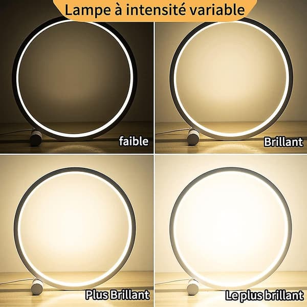 LED Natlampe, Smart Sengelampe, Touch Kontrol
