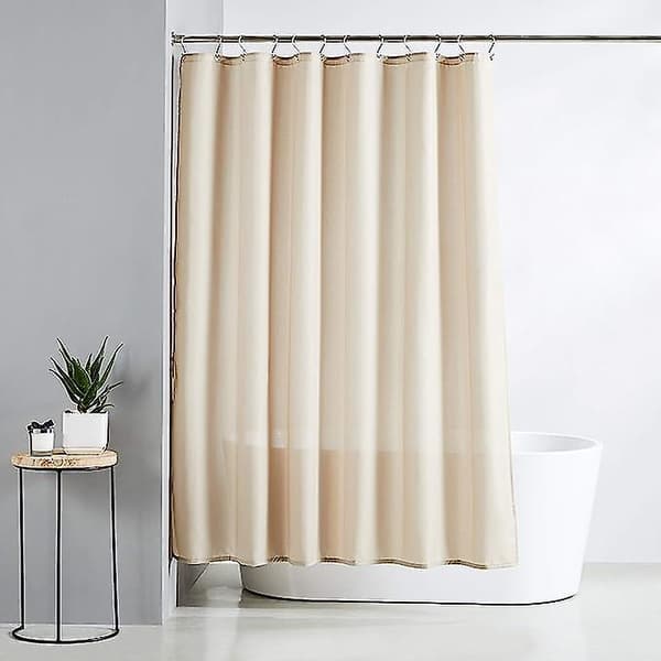 Amazon Basics Dusjforheng, Polyester, Ensfarget, Vanntett, 180 X 200 Cm