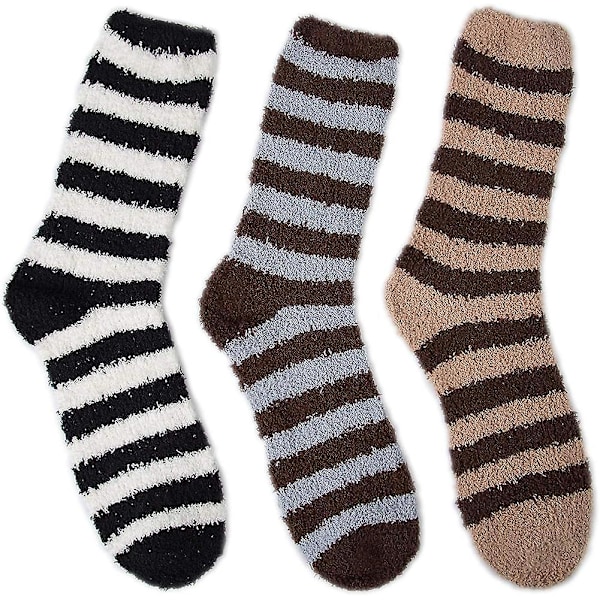 5 Paria Miesten Pehmeät Tossusukat Korkea Elastisuus Talvi Superlämpimät Sängyssä Pidettävät Sukat