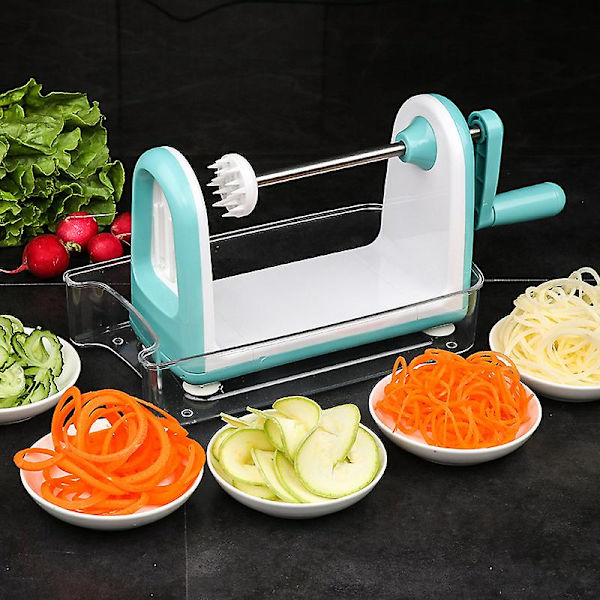 Spaghetti Spiralizer for Zucchini Noodle Maker - Grønnsakskutterblader for grønnsaksnudler og krøllete chips