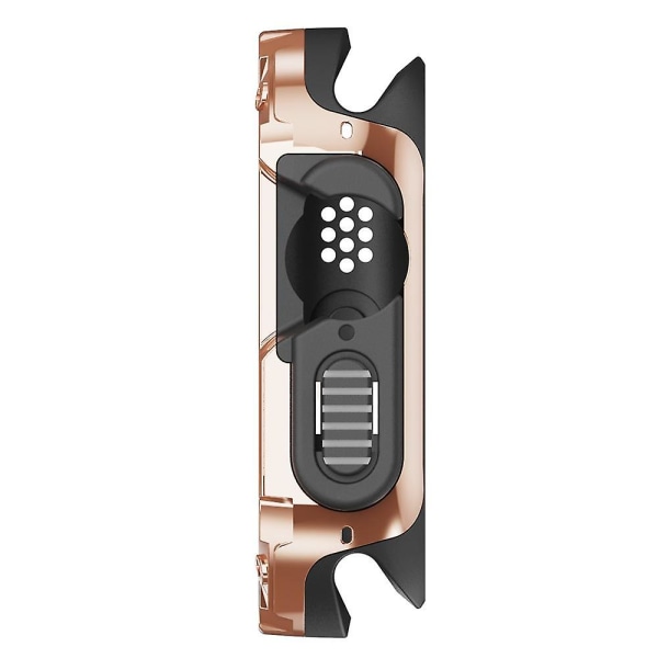 PC+TPU-fodral för Apple Watch Series 8 7 45mm/Series 6 5 4 SE (2022) SE 44mm, reptåligt Rose Gold