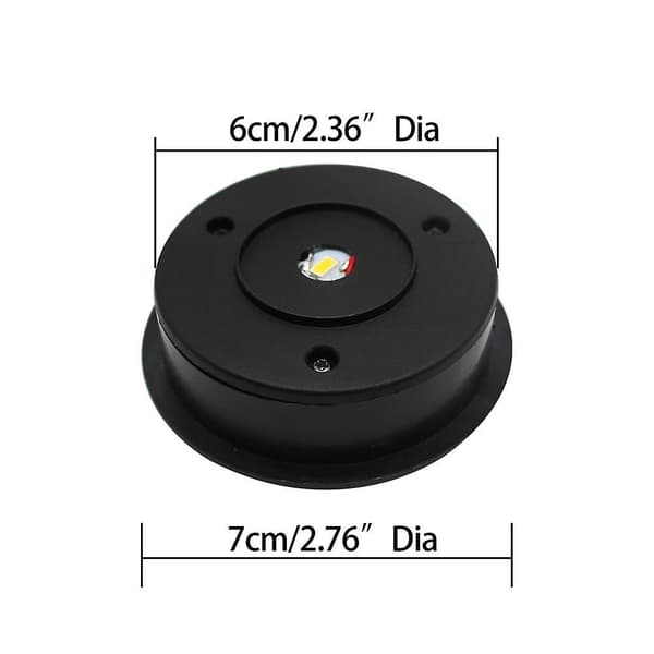 4 stk. Udskiftnings Solar Light Top Udendørs Solar Light Dele Rund Solar Light 2.76inch
