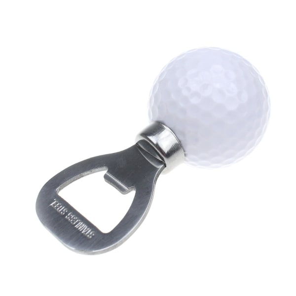Golfbold Flaskeåbner, Golfspiller Ølgave Nyhedsartikel Til Golfelskeren Og White