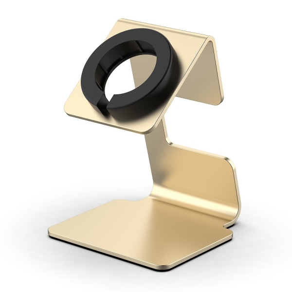 Til Apple Watch Ultra 49mm/Series 8/7/6/5/4/SE/SE (2022)/3 Opladerholder Stand (Ingen Oplader) Gold