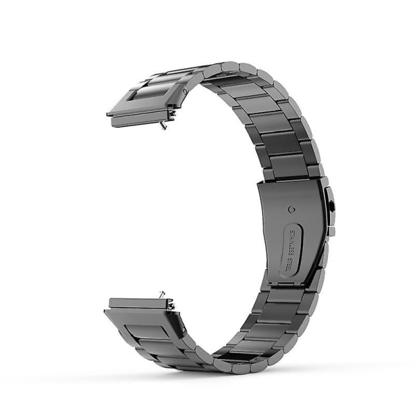3 pärlor i rostfritt stål watch för Huawei Band 7, ersättande antislitagearmband
