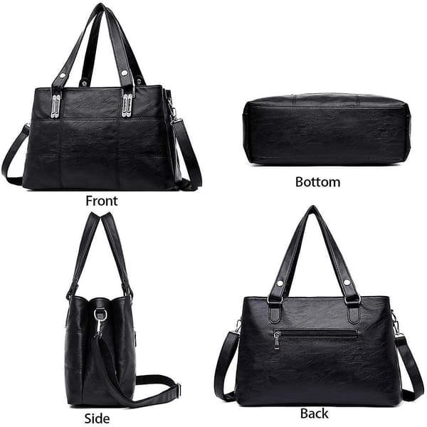 Håndtasker til damer Top Handle Læder Skuldertasker Crossbody Tasker Dame Tote