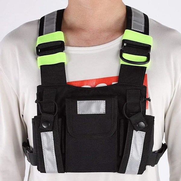 Sele Vest, Universal TYT Brystveske for Kvinner for Byggeplass for Menn for Farlig Sted