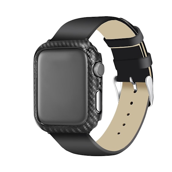 TPU Beskyttelsesdeksel for Apple Watch Series 4/5/6 44mm/SE 44mm/SE (2022) 44mm, +Full Størrelse HD PET Film
