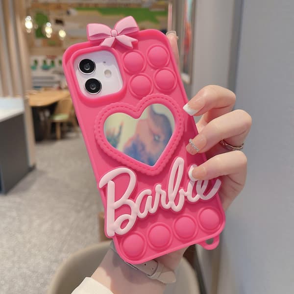 Passar till iPhone 14 med spegelskyddsfodral(c)