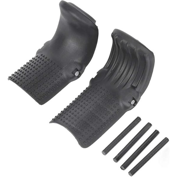 Grip Force -sovitin, 2 kpl 6x3x3 cm muovinen liukumaton Grip Force -sovitin ja 4 muovitikkua