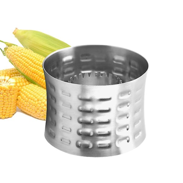 Majsskærer, majsskræller, majsafskrælningsværktøj, rustfrit stål (savtakket klinge)