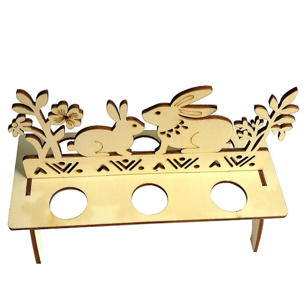 DIY Ornamenter Ornamenter Til Håndværk Dekorationer Påskepynt Træ Ornament Ufærdige Træudskæringer Træ Træflis Håndværk Træstykker
