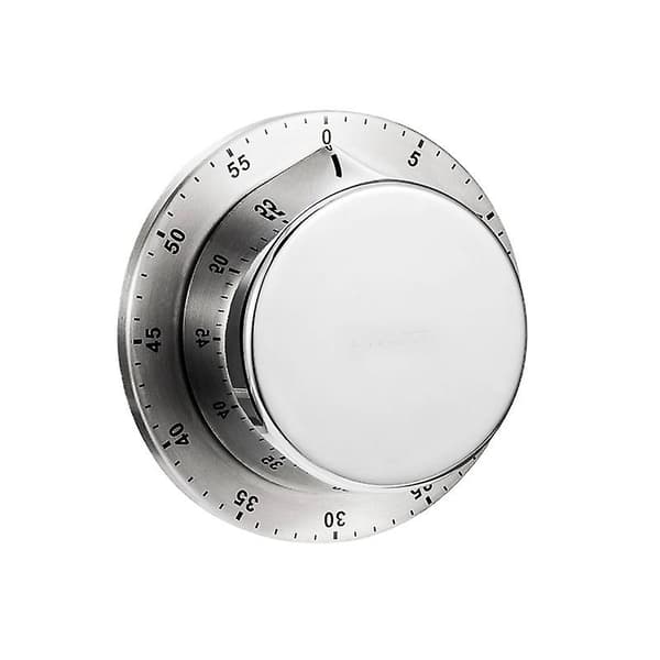 Kök Timer, Kock Kök Timer Med Hög Alarm, Inga Batterier Krävs, 100% Mekanisk, Magnetisk Baksida, Utsökt Rostfritt Stålkropp