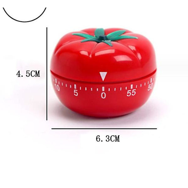 Mekanisk kökstimer Nedräkningstimer Tomattimer