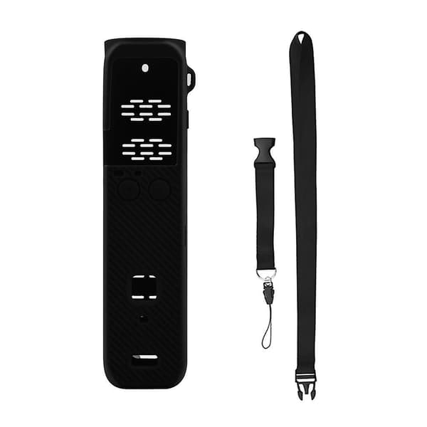 Silikonbeskyttelsesdeksel med håndstropp for OSMO Pocket 2 Black