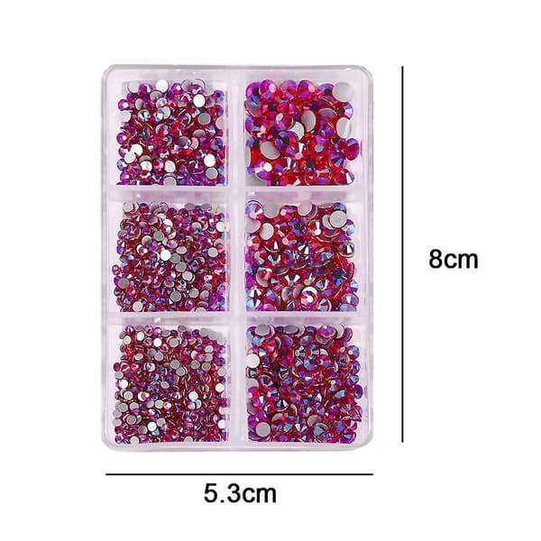 Flat Back Nail Art Krystallsteiner Krystall Flatback Steiner For Utsmykning Style 11