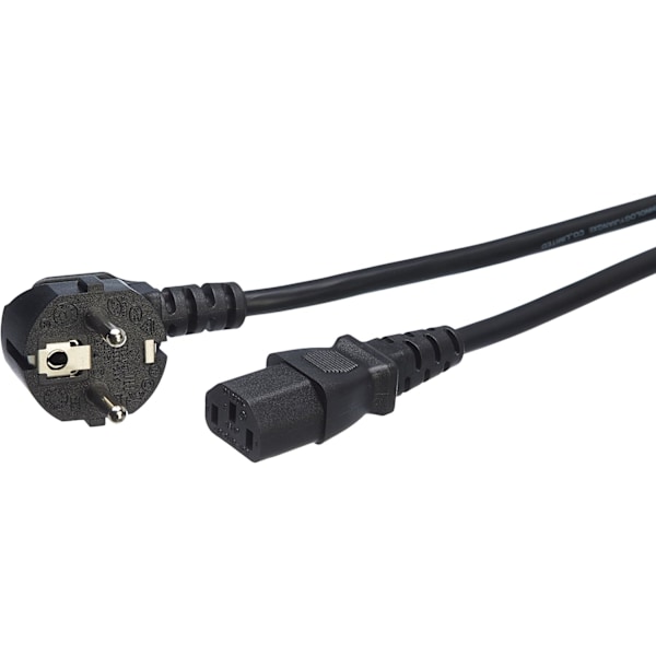 Basics - Strømkabel - 3 m, sort