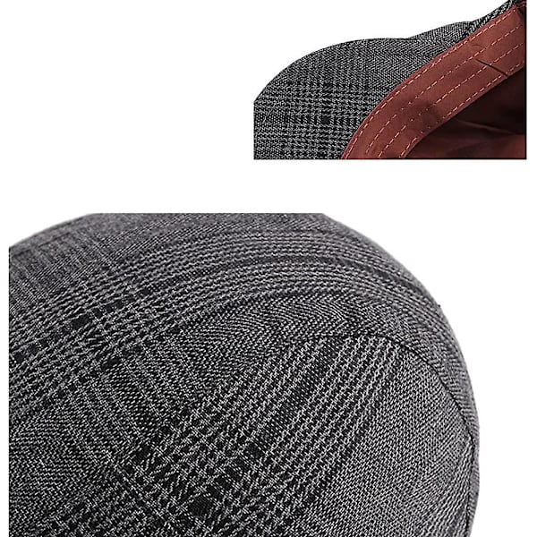 Herre Vinter Flat Caps Hatter Spiss Flat Cap Avisgutthatter Acsergery Gave