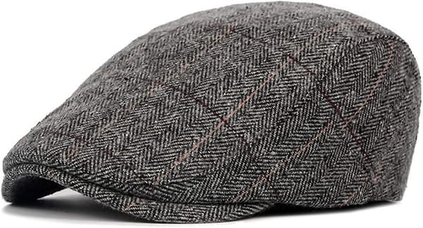 Herre Vinter Flat Caps Hatter Spiss Flat Cap Avisgutthatter Acsergery Gave