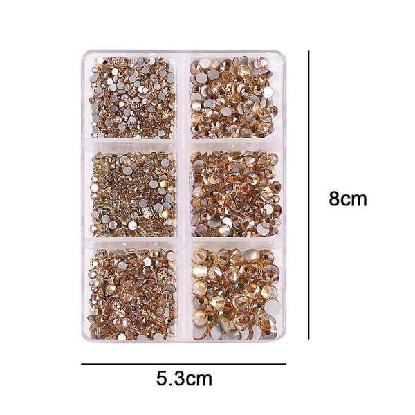 Flat Back Nail Art Krystallsteiner Krystall Flatback Steiner For Utsmykning style 4